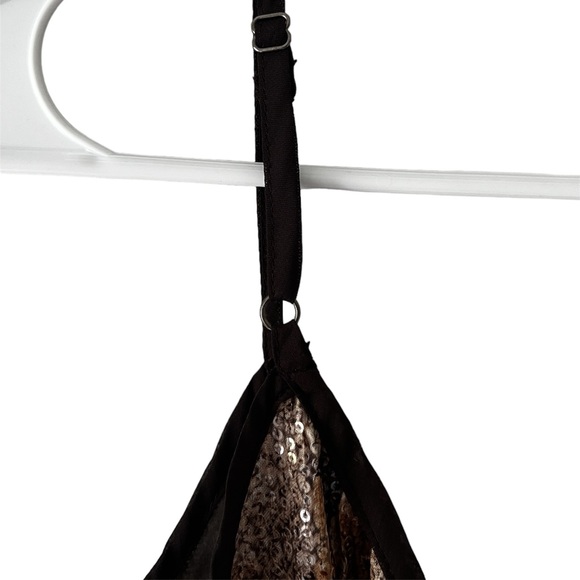 NWT Andree by Unit Skin Pattern Sequin Mini Dress Size L - Picture 5 of 5